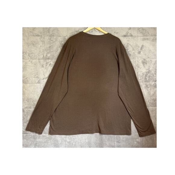 Life is Good Tee Men’s XXL Brown Keep It Reel Fishing Long Sleeve Classic Fit - Picture 3 of 8